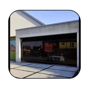 <span class=keywords><strong>Porte</strong></span> <span class=keywords><strong>de</strong></span> <span class=keywords><strong>garage</strong></span> en verre trempé haut <span class=keywords><strong>de</strong></span> gamme Conception simple et moderne des portes <span class=keywords><strong>de</strong></span> <span class=keywords><strong>garage</strong></span> extérieures en aluminium - Product Image 4