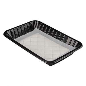 Tampons absorbants blancs pour l'emballage de viande rouge - Product Image 1