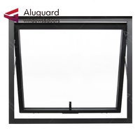 Nouveau système de conception de fenêtre d'auvent en aluminium à cadre mince pour maison anti-cambriolage conception de grande fenêtre arc de fenêtre