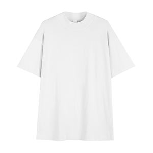 280Gsmbest básico de gran tamaño verde claro cuello alto apretado cuello tortuga camiseta para hombres - Product Image 6