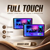 Estéreo para Auto Doble DIN, Reproductor MP5, GPS Integrado, Asistente de Reversa, DSP, Android Universal, Pantalla Dividida OLED Táctil, Radio, TV para Tablero