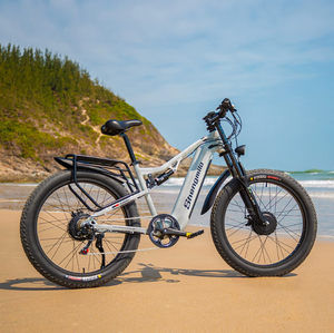 48V 17.5Ah Lithium Battery Adult Sport Electric Mountain Bike 2 Dual Motor Hydraulic <b>Disc</b> Brakes Aluminum Alloy Frame Dual - Product Image 4