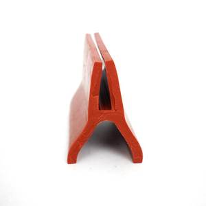 ทนความร้อน-70 ~ + 280C e/p รูปร่างประตูเตาอบซิลิโคนปะเก็นซีลแถบ50-75ฝั่ง A - Product Image 3