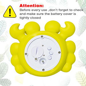 Thermomètre numérique <span class=keywords><strong>pour</strong></span> bain et chambre à coucher, en forme de crabe mignon, imperméable, best-seller, jouet de bain flottant <span class=keywords><strong>pour</strong></span> enfants - Product Image 6