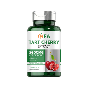 OEM ODM Tart Cherry Capsules with Tart Cherry Extract Support Exercise Recovery Muscle Health Exercise Recovery Immune - Product Image 1