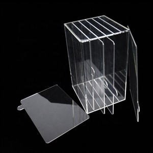 Tùy Chỉnh 5 Lớp Móng Tay Nhựa Hiển Thị Trường Hợp Quầy Acrylic Móng Tay Tác Phẩm Nghệ Thuật Hiển Thị Stand Rõ Ràng Màu Móng Tay Biểu Đồ Cuốn Sách Hiển Thị - Product Image 4