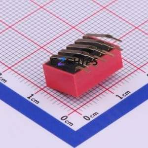 TM-05 DIP Switch Through hole Component (THT) Switch ( Number of Switch Sections: 5 )( Lead Spacing: 2.54mm ) - Product Image 2