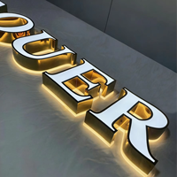 DakeSign Factory, vente en gros de panneaux publicitaires extérieurs en acier inoxydable LED personnalisés, étanches IP65, rétroéclairés, avec éclairage frontal et Bluetooth.