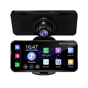 6.25 "1080P HD ADAS Carplay DVR thông minh Ống kính kép đài phát thanh hệ thống âm thanh MP5 Máy nghe nhạc Carplay Dashcam 2K xe màn hình - Product Image 1