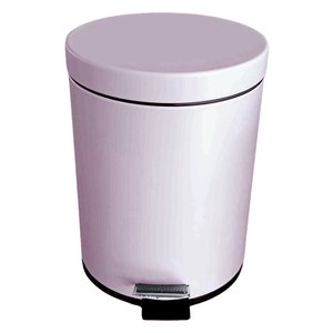 Poubelle de salle de bain (5Lt) Rose 84234 - Product Image 1