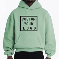 Vente en gros de sweats à capuche unisexes surdimensionnés, épais, en coton biologique 100%, avec logo personnalisé, en vrac, 460 grammes