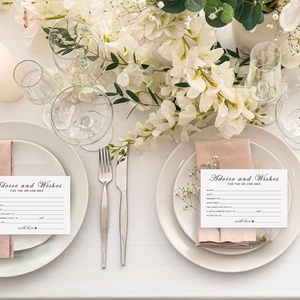 Cartes de conseils et de vœux pour les nouveaux couples, M. et Mme, la mariée et le marié, les jeunes mariés - Product Image 6