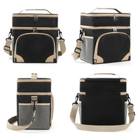 Sac isotherme double couche BRM, best-seller transfrontalier, élégant et minimaliste, pour pique-nique en extérieur, boîte à lunch portable, camping