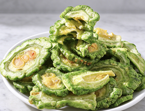 Factory Supply High Quality <b>Wholesale</b> Ready to Eat Bitter Melon <b>Crisps</b> Dehydrated Vegetable Chips Gluten Free Dried Vegetable - Product Image 2