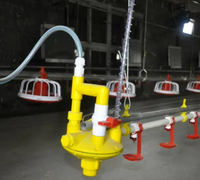 Nuevas Bebederos de Agua de Material PP para Granjas Avícolas, Equipo de Alimentación para Aves de Corral, Bebederos para Pollos de Engorde y Gallinas Ponedoras