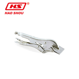 Taiwan Good Hand Brand Heavy-Duty Mini <b>Pliers</b> Quick Clamps Series; <b>Flat</b>-<b>Nose</b> Sheet Metal Locking <b>Pliers</b> Metric Measurement - Product Image 2