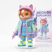 Figurine en résine PVC 3D personnalisée, style anime et dessin animé, modèle articulé en caoutchouc souple, jouet de collection OEM, boîte mystère surprise