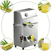 Ingebouwde bekerhouder suikerrietpers voor fruitverwerkingsbedrijven - Hoge productiviteit 1100W motor handsfree dosering