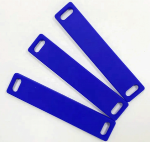 UTR-9018 SlimFlex Tag UHF RFID Flexible sur étiquette métallique étiquettes RFID industrielles polyvalentes pour la gestion de la bobine de tuyauterie - Product Image 2