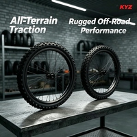 Kit de roues à rayons J-Bend 19/16 pouces KYZ Sur-Ron Light Bee en alliage d'aluminium CNC anodisé pour vélo électrique tout-terrain, kit de mise à niveau professionnel pour moto tout-terrain