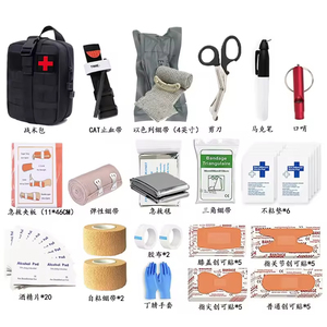Trousse de premiers secours tactique, trousse de premiers secours d'extérieur, sac médical tactique, sac de pharmacie de voyage pour le camping et la randonnée - Product Image 5