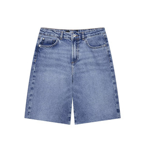 KAR&OT ZA Nouvelle Collection Été 2026 pour <span class=keywords><strong>Femme</strong></span> : <span class=keywords><strong>Short</strong></span> <span class=keywords><strong>Long</strong></span> Décontracté en Jean Taille Mi-Haute Simple et Polyvalent 6147125 - Product Image 2