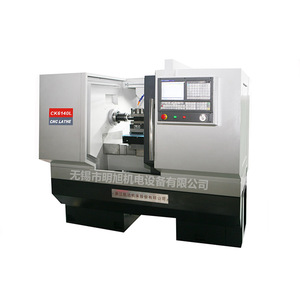 Torno CNC CK6130L CK6140L CK6150L con 4 estaciones de herramientas para corte de metal de servicio medio - Product Image 2