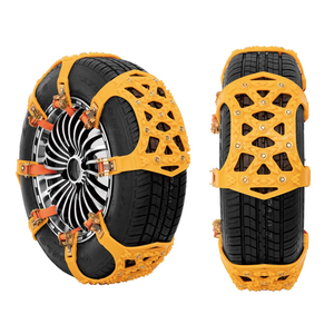 Chaînes à neige universelles <span class=keywords><strong>de</strong></span> traction d'urgence pour voitures SUV LT Truck Pickup Easy Mount Passenger Car Chain - Product Image 4