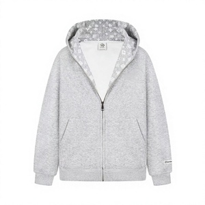 Vintage American High Street Patchwork Hoodie Men Loose <b>Fleece</b> <b>Lined</b> Warm Hooded <b>Jacket</b> Retro Oversized Pullover Casual Pocket - Product Image 2