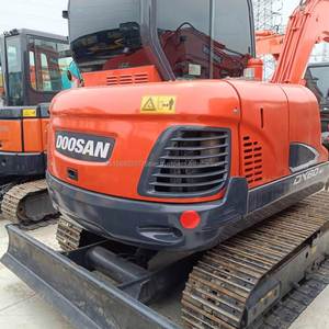 รถขุดดิน DOOSAN DX60 6 ตัน เครื่องจักรก่อสร้างไฮดรอลิกจากเกาหลี มือสอง สภาพดี เครื่องยนต์ประสิทธิภาพสูง ราคาถูก ขาย - Product Image 4
