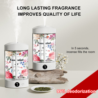 Diffuseur d'huiles essentielles portable, programmable, personnalisable, 50 ml, avec 7 modes, alimenté par batterie