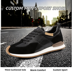 Zapatos Deportivos de Primavera/Verano para Hombre, de Alta Calidad, Personalizados, a la Moda, con Suela Gruesa, con Cordones, para Correr al Aire Libre - Product Image 2