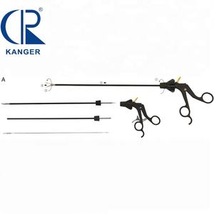 Laparoskopik aletler yeniden kullanılabilir çift eylem kavisli maryland diseksiyon forsepsi - Product Image 2