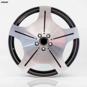 Jantes en alliage d'aluminium forgées de 18 à 22 pouces, finition chromée, design concave, construction forgée, état neuf, jantes de voiture, MOQ <span class=keywords><strong>4</strong></span> - Product Image 4