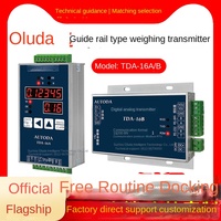 Transmisor de Peso Ouluda TDA-16A/B, Sensor Amplificador con Protección IP54, Aleación de Aluminio, Conversión de Señal Analógica a Digital, PLC