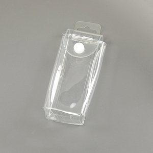 Tùy Chỉnh Rõ Ràng Trang Điểm Túi Tái Sử Dụng PVC Đồ Trang Sức Pouch Nút Nắp Kéo Nhựa Cho Đồ Lót Giày Vớ <span class=keywords><strong>In</strong></span> <span class=keywords><strong>Offset</strong></span> Bề Mặt - Product Image 5