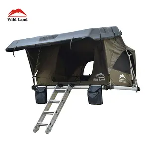 Палатка на крышу автомобиля Wild Land Pathfinder II ODM OEM 4x4 Автомобильная водонепроницаемая ветрозащитная Солнечная