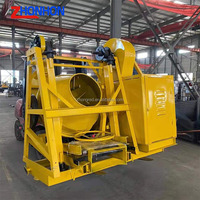 Élévateur à tambour vertical de 25 m avec capacité de décharge de 350 L, série JS, diesel, pour béton