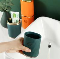 Tasse de lavage de voyage de luxe léger bain de bouche brossage des dents ensemble de réservoir brosse à dents boîte de dentifrice
