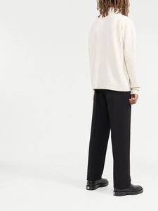 Pull personnalisé pour hommes avec des boutons à la mode, Pull en tricot décontracté à manches longues et à col haut, Pull pour hommes - Product Image 3