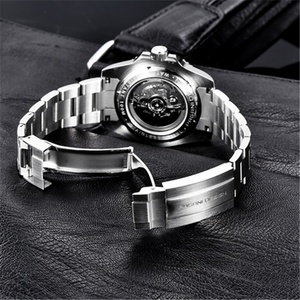 Reloj Mecánico Automático Deportivo para Hombre PAGANI DESIGN, Modelo 8215, Acero Inoxidable, Cristal de Zafiro, Reloj de Buceo, Reloj Hombre PD1661 - Product Image 5