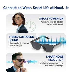 Gafas Inteligentes con Traducción por IA, Sonido Estéreo, Asistente de Voz, Reproductor de Música y Llamadas Telefónicas, Resistentes al Agua IPX-4, 5.3 - Product Image 4
