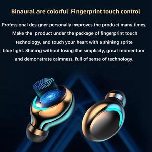 Auriculares intrauditivos inalámbricos F9, auriculares con pantalla LED, auriculares inalámbricos para jugadores, auriculares internos - Product Image 3