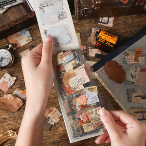 Paquete de 20 Pegatinas, Serie Old Dreams Notebook, Pegatinas Troqueladas para Agendas, <span class=keywords><strong>Libro</strong></span> de Pegatinas para Niños - Product Image 3