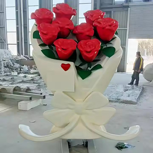 Estatua de Fibra de Vidrio Personalizada de Taiyi, la Famosa Mascota de Dibujos Animados Chinos, Ideal para Fotomatones en Centros Comerciales y Zonas de Tráfico - Product Image 5