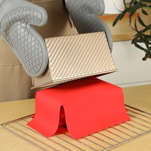 X-shaped Toast Liners Cross-shaped <b>Silicone</b> Liner Bread Loaf Pan Sling Lifter Quality Kitchen <b>Baking</b> Mat - Product Image 3