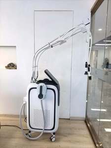 Appareil de raffermissement cutané Cryomagwave pour la dissolution des graisses avec écran tactile de 12,1 pouces et poignées cantilever réglables - Product Image 3