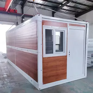 2024 prêt à expédier vivant Portable préfabriqué conteneur pliable maison à vendre préfabriqué expédition pliant Mobile Home prix