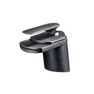 Robinet mitigeur de lavabo d'eau, corps en laiton, évier de salle de bains - Product Image 1