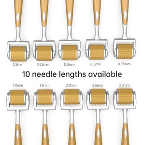 Rouleau de derma en titane GTS 192 Microneedling 0,25 mm-3,0 mm Système de dermaroller pour dermaroller 0,5 mm - Product Image 2